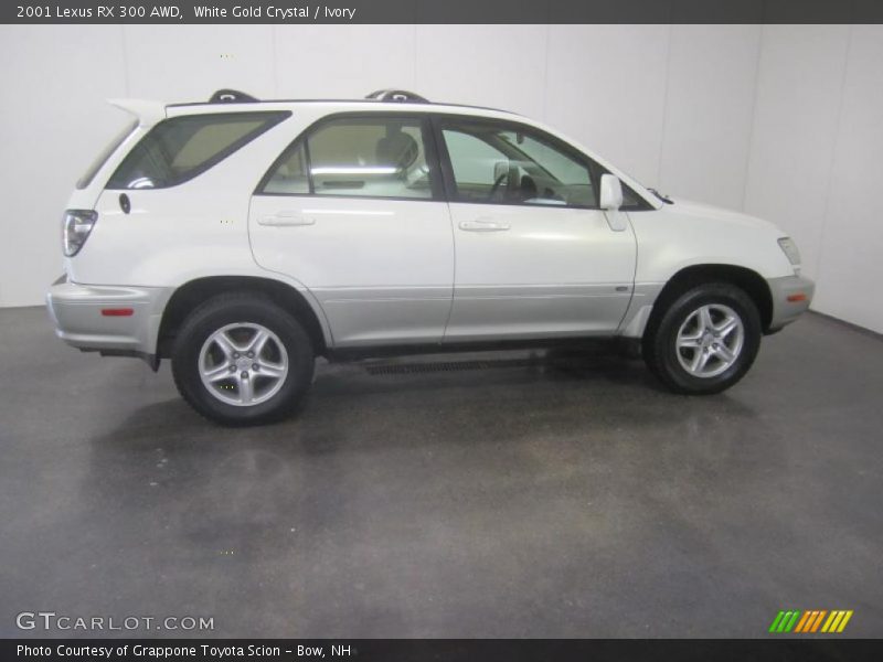 White Gold Crystal / Ivory 2001 Lexus RX 300 AWD