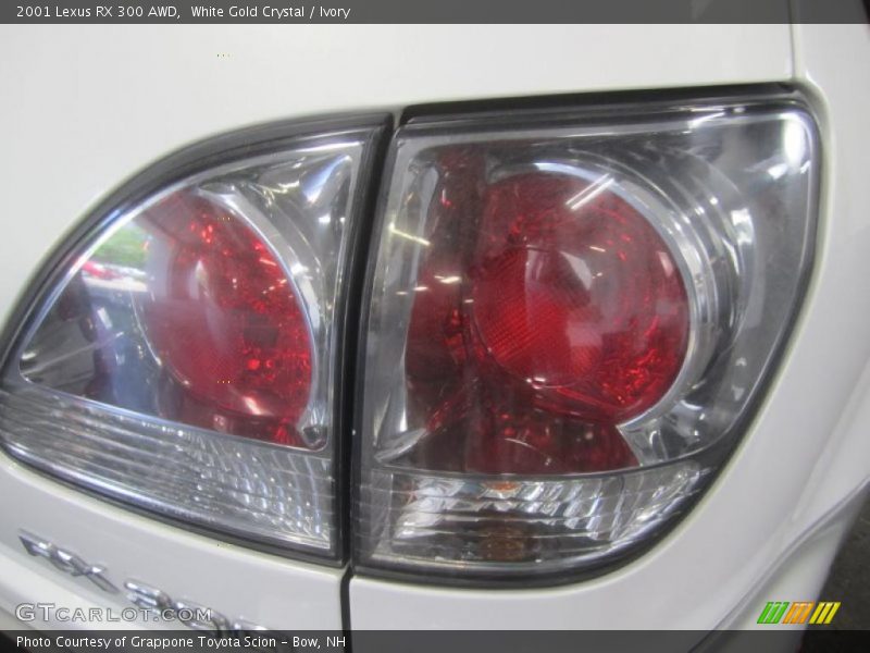 White Gold Crystal / Ivory 2001 Lexus RX 300 AWD