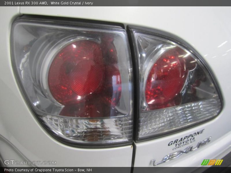 White Gold Crystal / Ivory 2001 Lexus RX 300 AWD