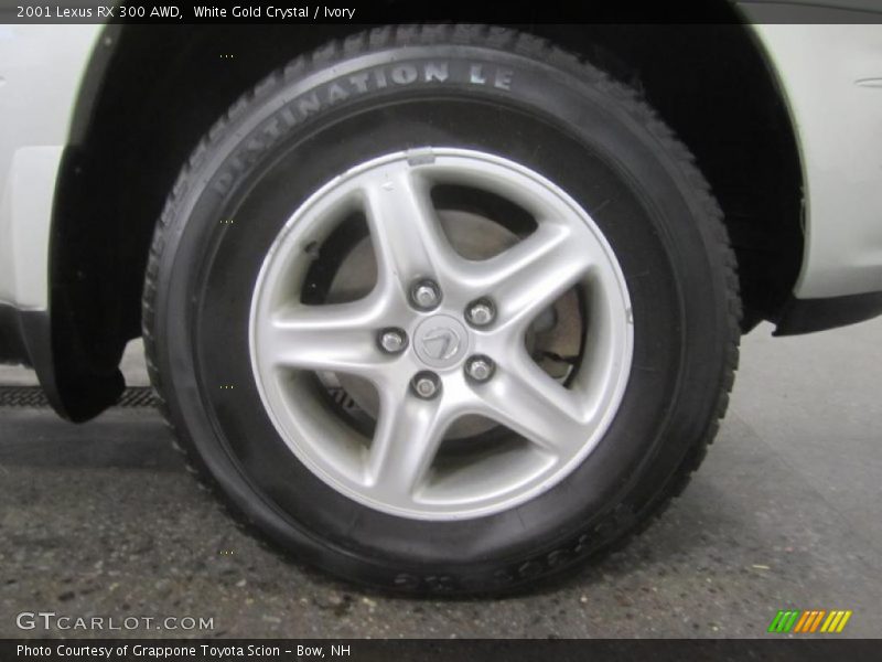 White Gold Crystal / Ivory 2001 Lexus RX 300 AWD