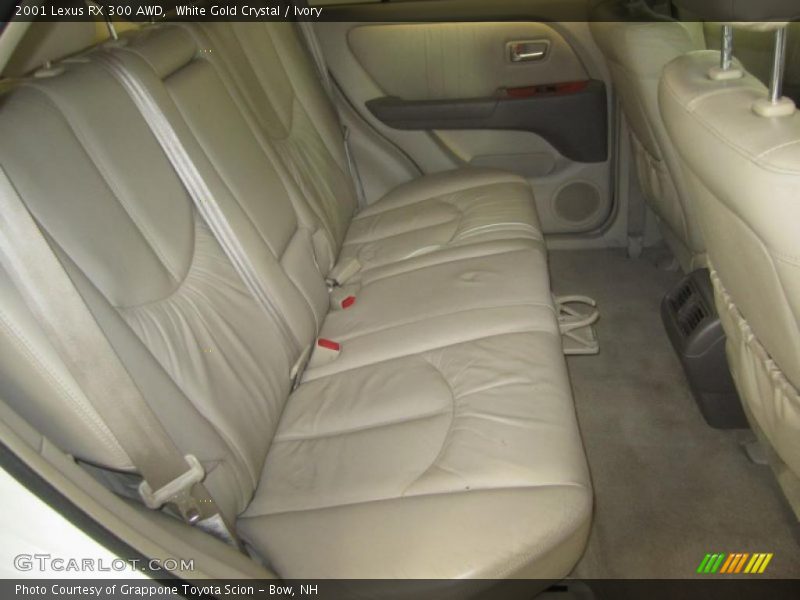 White Gold Crystal / Ivory 2001 Lexus RX 300 AWD