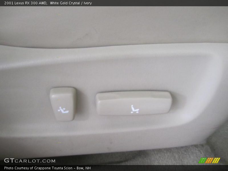 White Gold Crystal / Ivory 2001 Lexus RX 300 AWD