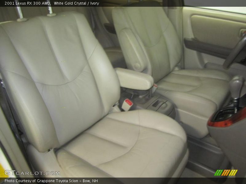 White Gold Crystal / Ivory 2001 Lexus RX 300 AWD