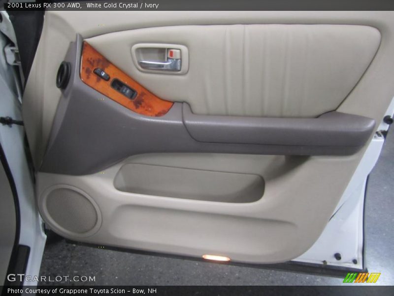 White Gold Crystal / Ivory 2001 Lexus RX 300 AWD