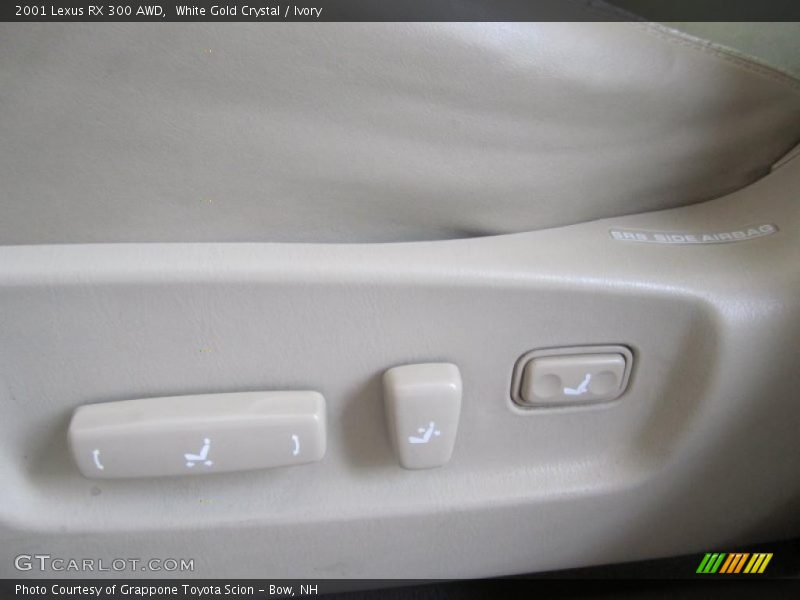 White Gold Crystal / Ivory 2001 Lexus RX 300 AWD