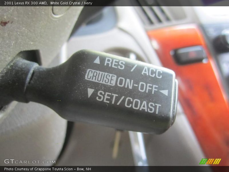 White Gold Crystal / Ivory 2001 Lexus RX 300 AWD