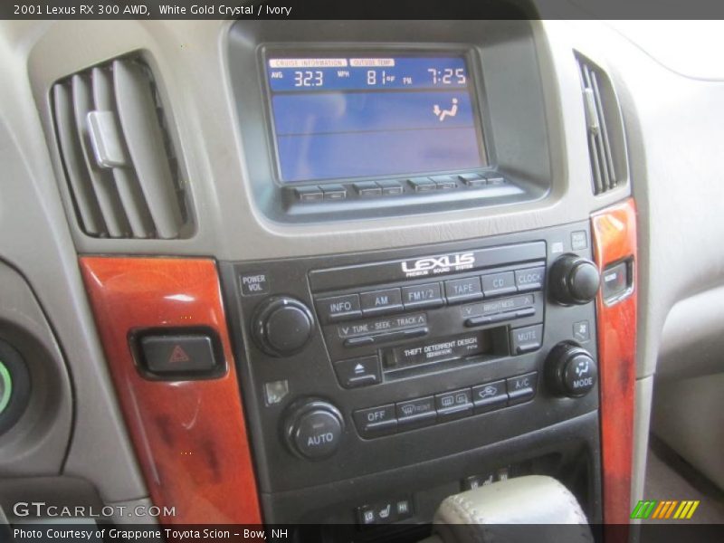 White Gold Crystal / Ivory 2001 Lexus RX 300 AWD