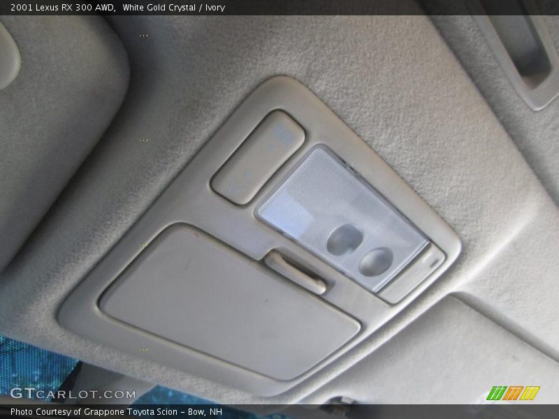 White Gold Crystal / Ivory 2001 Lexus RX 300 AWD