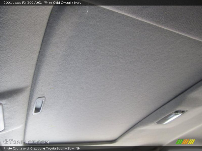 White Gold Crystal / Ivory 2001 Lexus RX 300 AWD