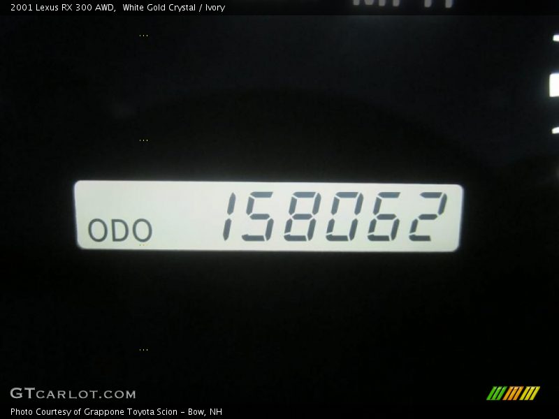 White Gold Crystal / Ivory 2001 Lexus RX 300 AWD