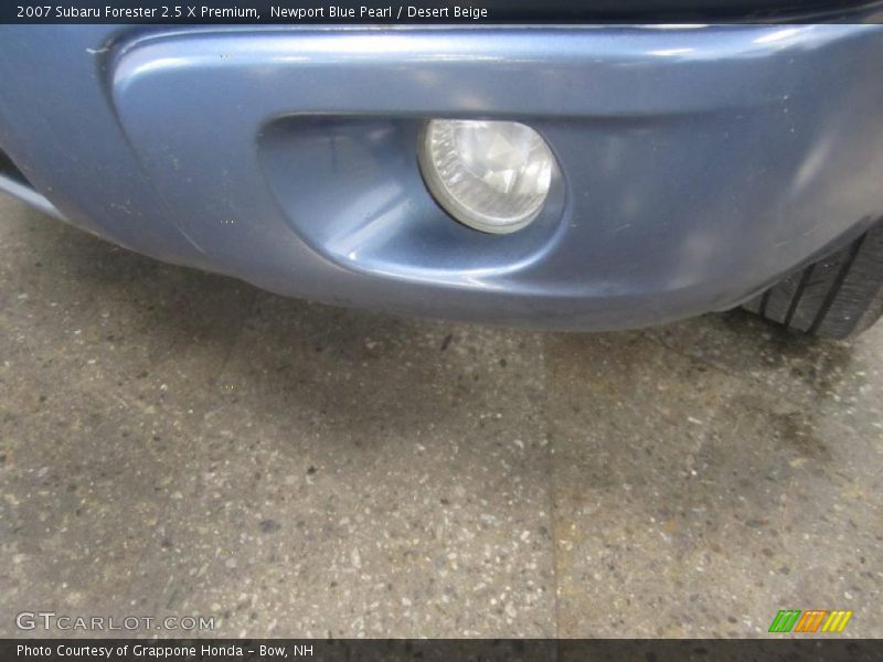 Newport Blue Pearl / Desert Beige 2007 Subaru Forester 2.5 X Premium