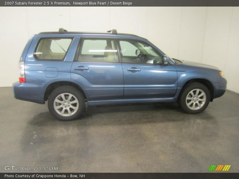 Newport Blue Pearl / Desert Beige 2007 Subaru Forester 2.5 X Premium