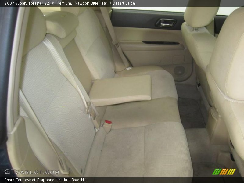 Newport Blue Pearl / Desert Beige 2007 Subaru Forester 2.5 X Premium
