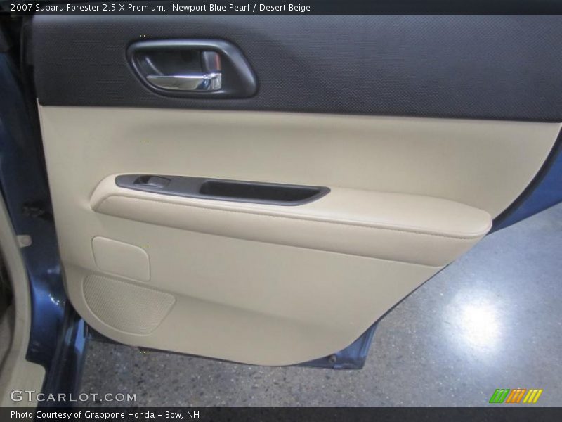 Newport Blue Pearl / Desert Beige 2007 Subaru Forester 2.5 X Premium