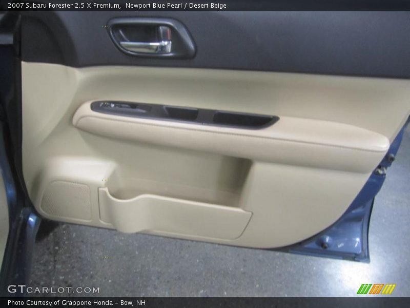 Newport Blue Pearl / Desert Beige 2007 Subaru Forester 2.5 X Premium