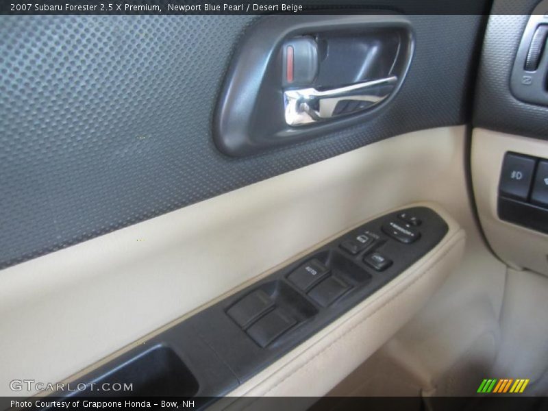 Newport Blue Pearl / Desert Beige 2007 Subaru Forester 2.5 X Premium