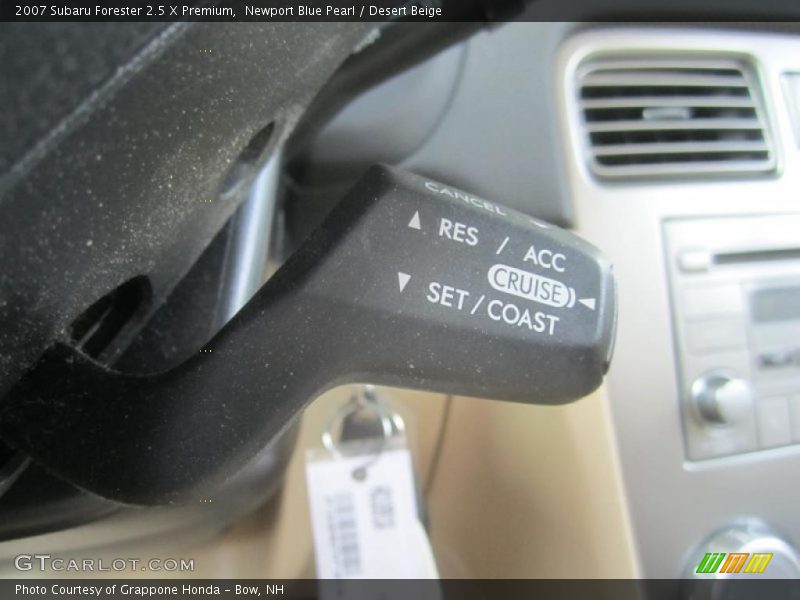 Newport Blue Pearl / Desert Beige 2007 Subaru Forester 2.5 X Premium