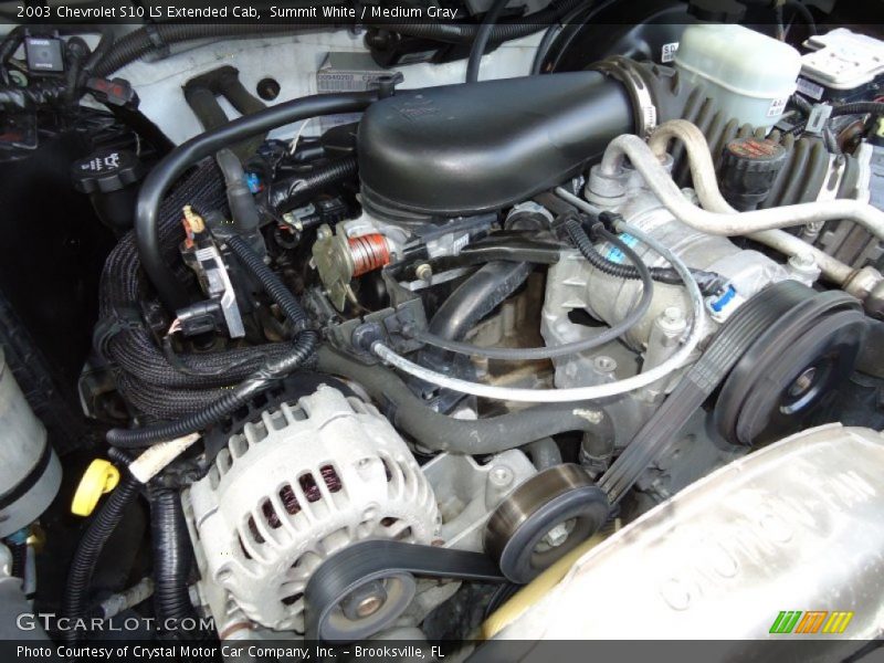  2003 S10 LS Extended Cab Engine - 4.3 Liter OHV 12V Vortec V6
