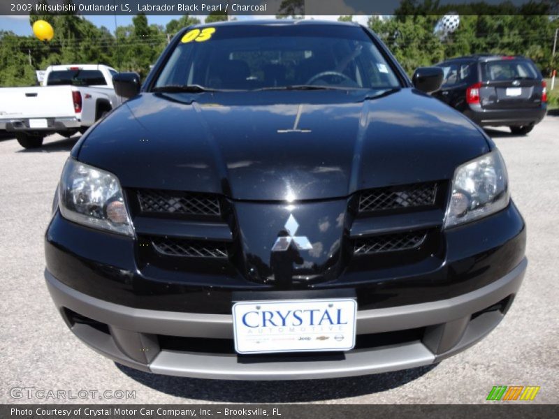 Labrador Black Pearl / Charcoal 2003 Mitsubishi Outlander LS