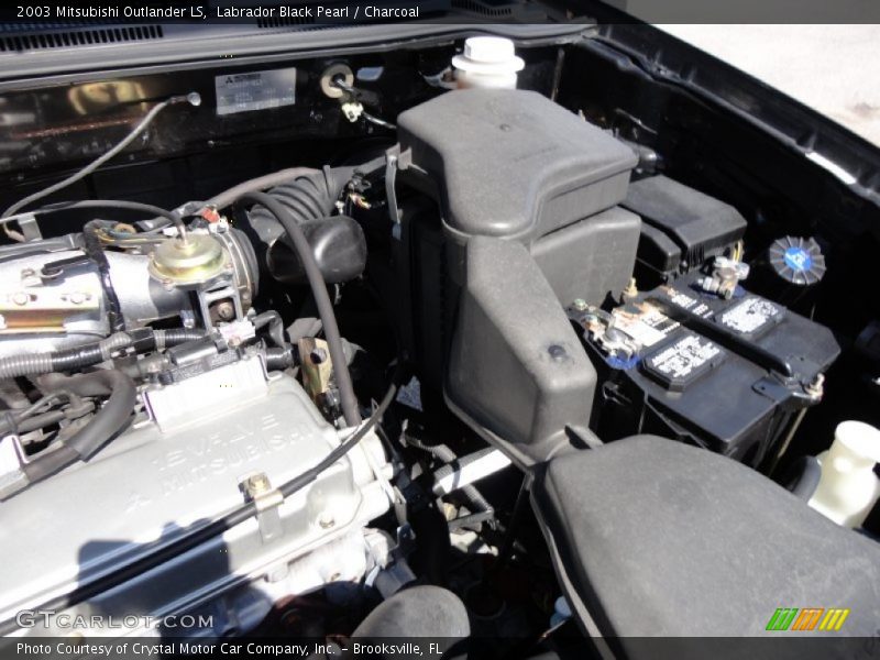 Labrador Black Pearl / Charcoal 2003 Mitsubishi Outlander LS