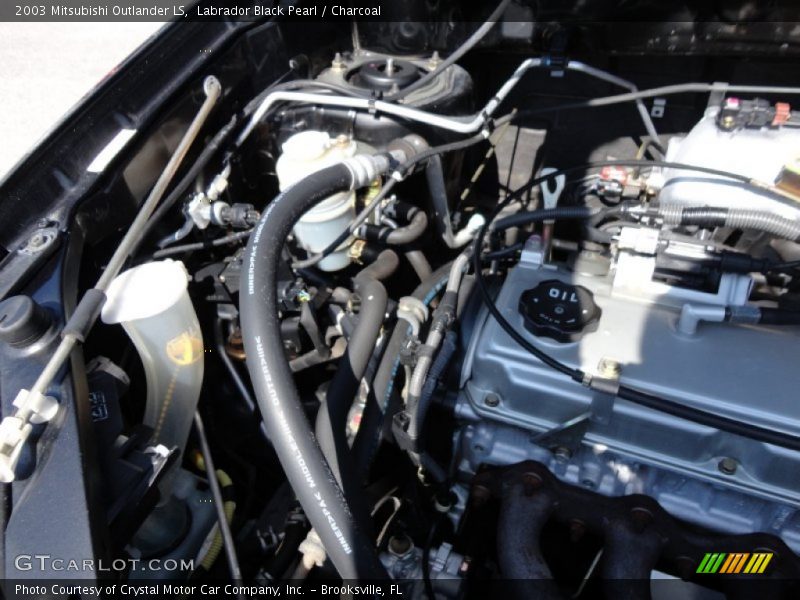 Labrador Black Pearl / Charcoal 2003 Mitsubishi Outlander LS