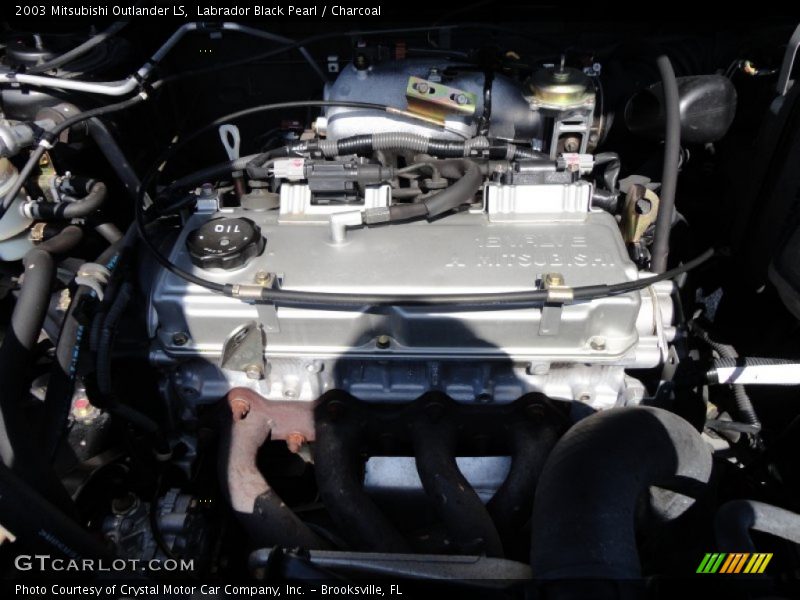  2003 Outlander LS Engine - 2.4 Liter SOHC 16-Valve 4 Cylinder