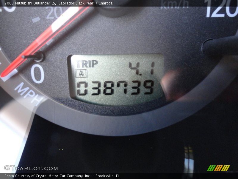 Labrador Black Pearl / Charcoal 2003 Mitsubishi Outlander LS