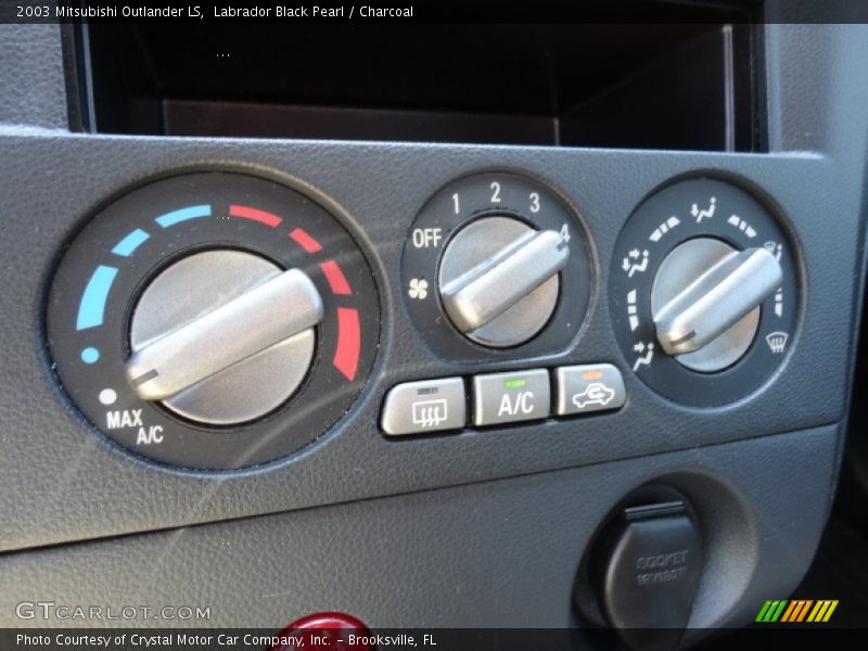 Controls of 2003 Outlander LS