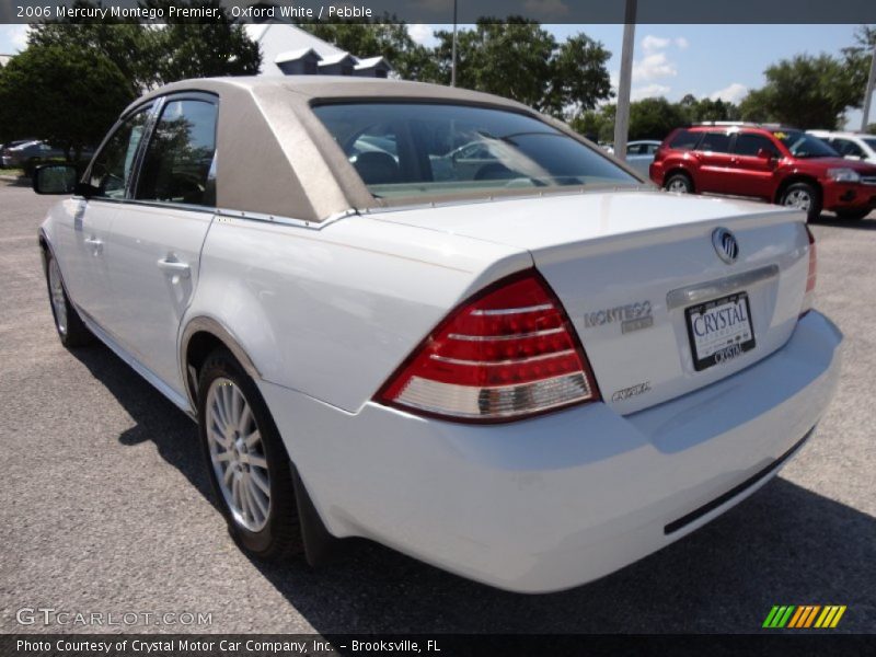 Oxford White / Pebble 2006 Mercury Montego Premier