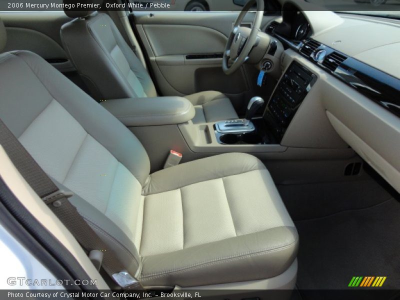 Oxford White / Pebble 2006 Mercury Montego Premier
