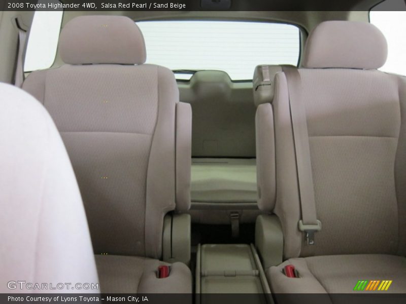 Salsa Red Pearl / Sand Beige 2008 Toyota Highlander 4WD
