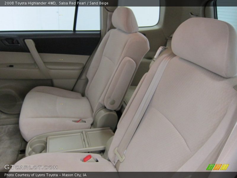 Salsa Red Pearl / Sand Beige 2008 Toyota Highlander 4WD