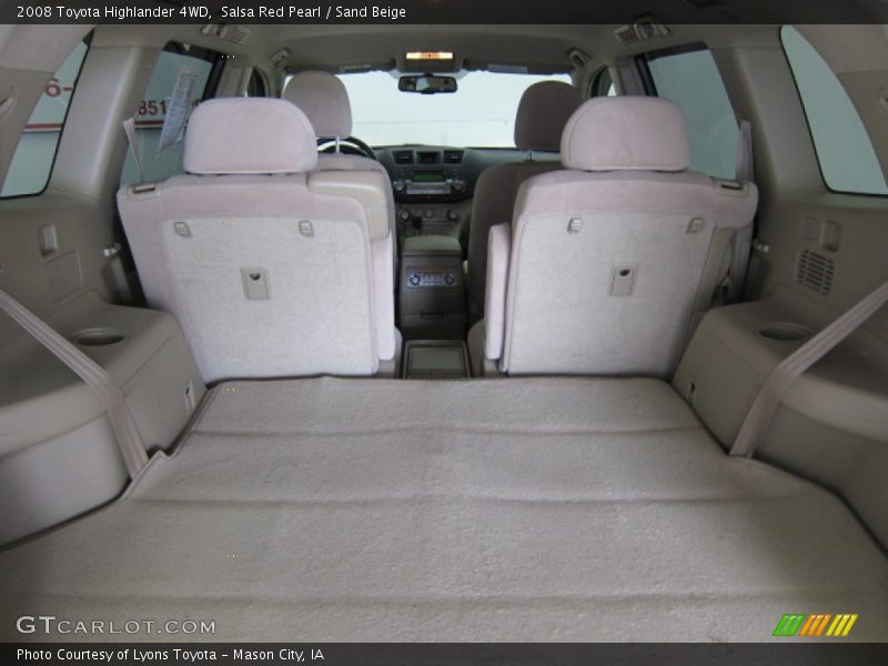 Salsa Red Pearl / Sand Beige 2008 Toyota Highlander 4WD