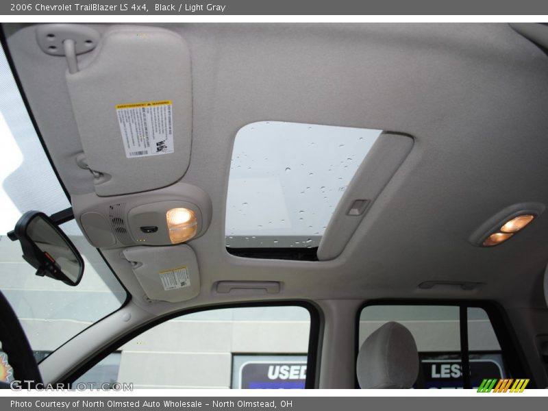 Black / Light Gray 2006 Chevrolet TrailBlazer LS 4x4