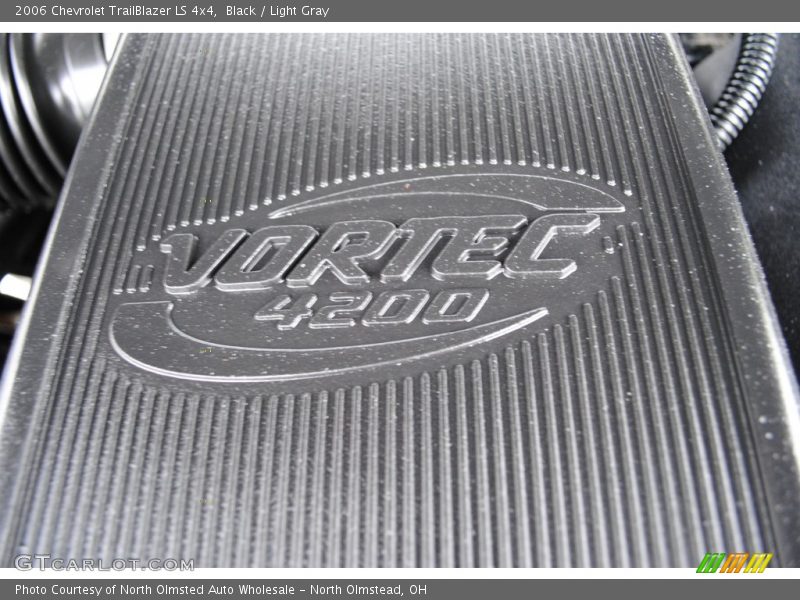 Black / Light Gray 2006 Chevrolet TrailBlazer LS 4x4
