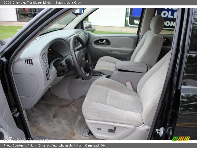 Black / Light Gray 2006 Chevrolet TrailBlazer LS 4x4