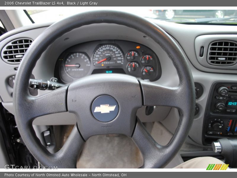 Black / Light Gray 2006 Chevrolet TrailBlazer LS 4x4