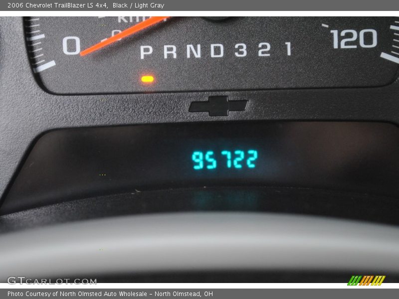 Black / Light Gray 2006 Chevrolet TrailBlazer LS 4x4