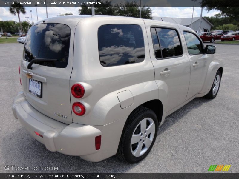 Gold Mist Metallic / Cashmere 2009 Chevrolet HHR LT