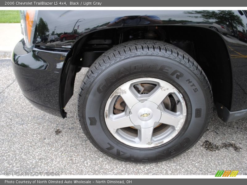 Black / Light Gray 2006 Chevrolet TrailBlazer LS 4x4
