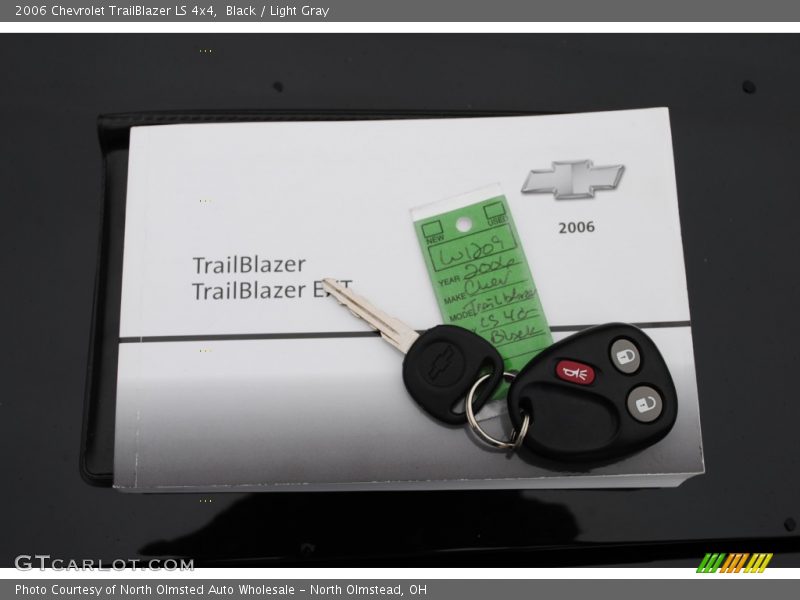 Black / Light Gray 2006 Chevrolet TrailBlazer LS 4x4