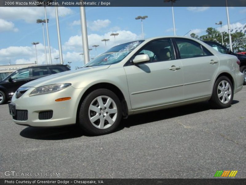 Pebble Ash Metallic / Beige 2006 Mazda MAZDA6 i Sedan