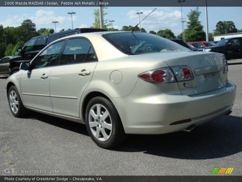 Pebble Ash Metallic / Beige 2006 Mazda MAZDA6 i Sedan