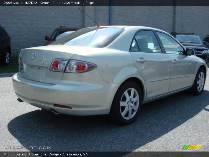 Pebble Ash Metallic / Beige 2006 Mazda MAZDA6 i Sedan