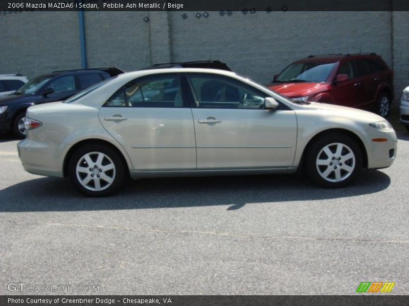 Pebble Ash Metallic / Beige 2006 Mazda MAZDA6 i Sedan