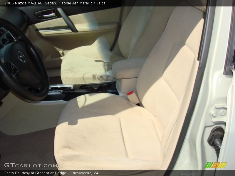 Pebble Ash Metallic / Beige 2006 Mazda MAZDA6 i Sedan