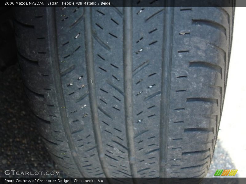 Pebble Ash Metallic / Beige 2006 Mazda MAZDA6 i Sedan
