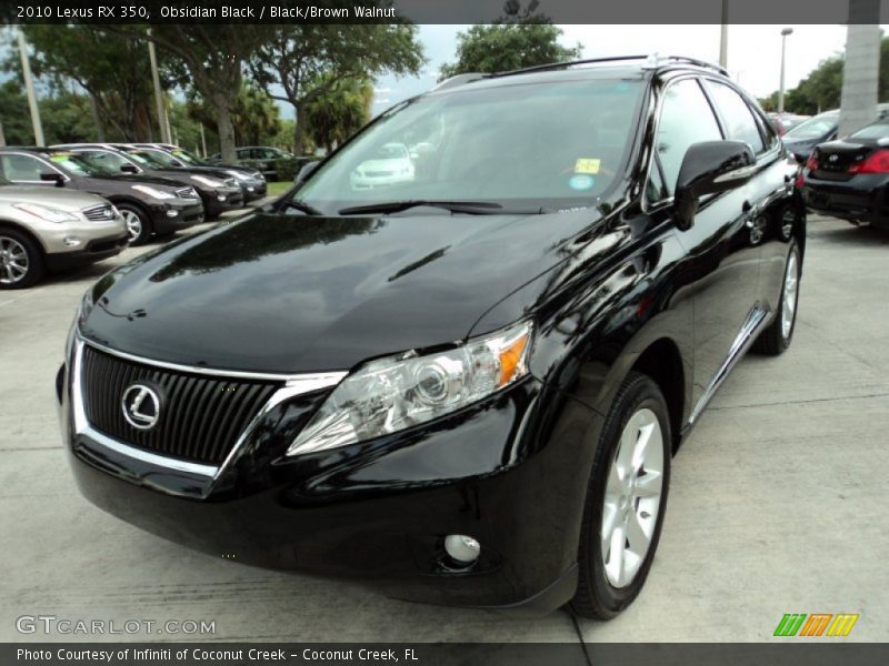 Front 3/4 View of 2010 RX 350