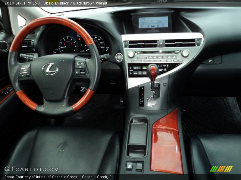 Dashboard of 2010 RX 350