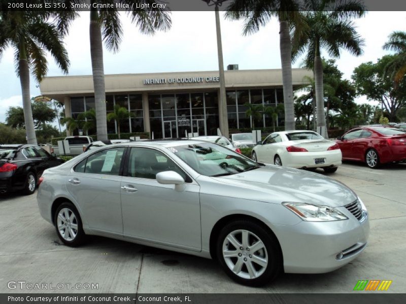 Smoky Granite Mica / Light Gray 2008 Lexus ES 350